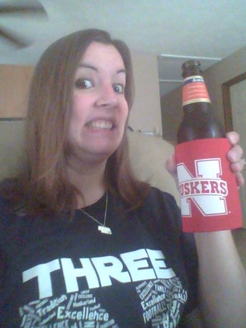 Supporting my Huskers all the way from Hawaii