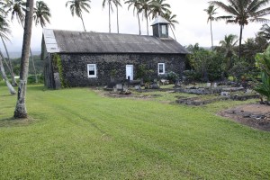 Old church off of Ke'anae Peninsula.