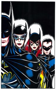 Batman, Cat Woman, Bat Girl, Nightwing