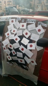 Letters from the Fireplace scene