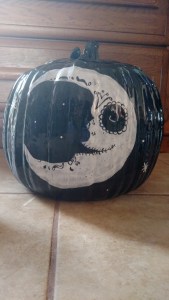 My Dia De Los Muertos inspired pumpkin